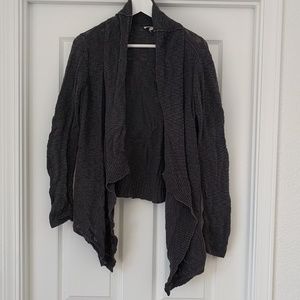 100% organic charcoal grey Eileen Fisher sweater